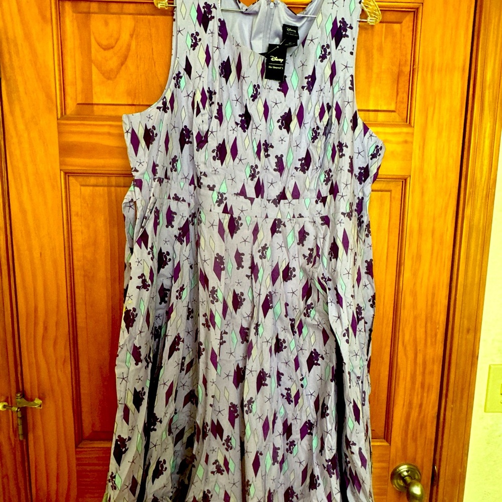 Ultra Rare Retro Disney Torrid Swing Dress Pinup Style dress.